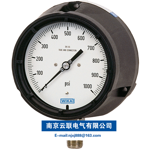 WIKA 232.34, 233.34 波登管壓力表，不銹鋼型