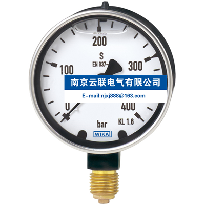 WIKA 213.40 波登管壓力表，銅合金材質(zhì)