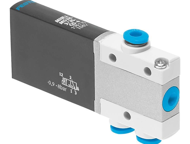FESTO 費(fèi)斯托 電磁閥  solenoid valve MHE2-MS1H-5/2-QS-4